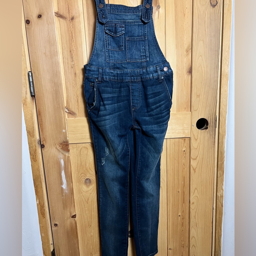 FREE PEOLE Brady Washed Denim Overalls - Picture 5 of 11